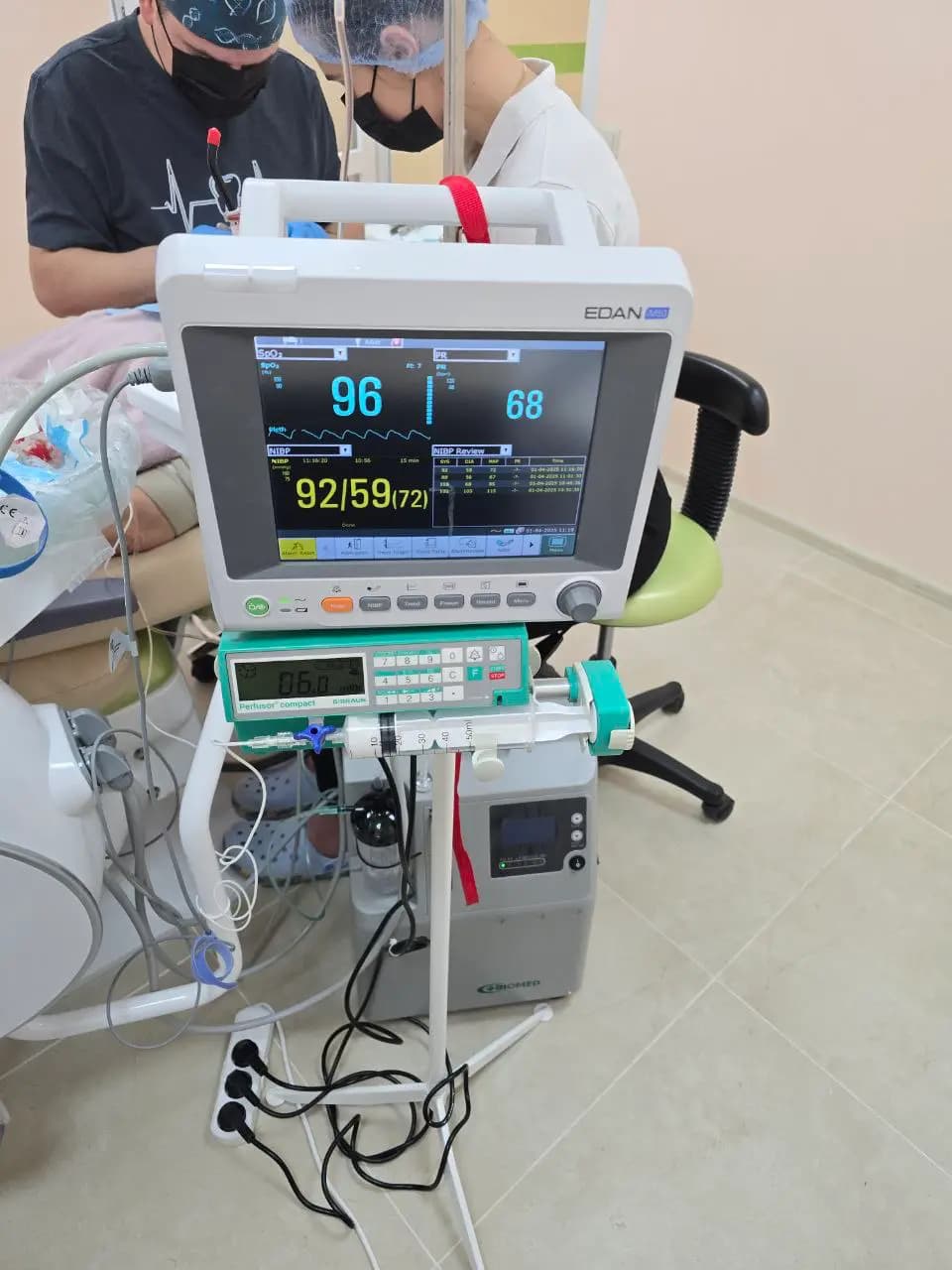 Інтерʼєр клініки MOVAdent у Дніпрі